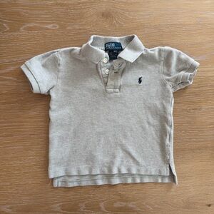 Ralph Lauren Kids Polo Shirt in Light Gray